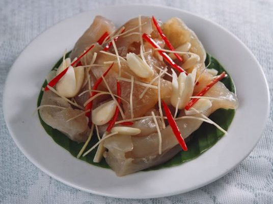 gân bò ngâm chua ngọt