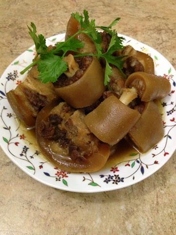đuôi bò hầm sả